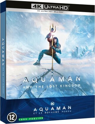 Aquaman et le Royaume perdu - Aquaman 2 (2023) (Limited Edition, Steelbook, 4K Ultra HD + Blu-ray)