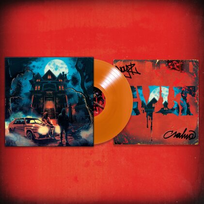 Salmo & Noyz - Cvlt (Autographed, Limited Edition, Orange Vinyl, LP)