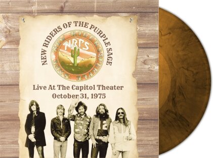 New Riders Of The Purple Sage - Live At The Capitol Theater (Limited Edition, Orange Colored Vinyl, LP)