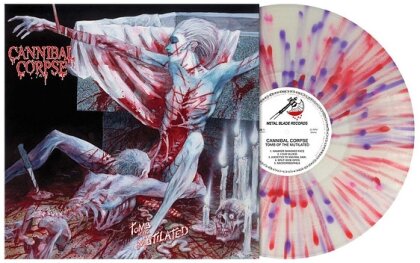 Cannibal Corpse - Tomb Of The Mutilated (2024 Reissue, Sony, Limited Edition, red, purple & pink splatter vinyl, LP)
