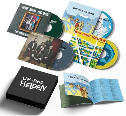 Wir Sind Helden - Die Reklamation (2024 Reissue, 20 Jahre Jubiläum , Capbox, 4 CDs)