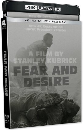 Fear and Desire (1952) (Kino Lorber Studio Classics, s/w, 4K Ultra HD + Blu-ray)