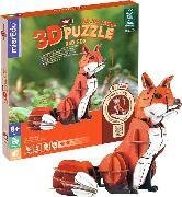 Mini 3D Puzzle - Fuchs (beweglich)