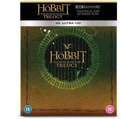 The Hobbit Trilogy (Extended Edition, Versione Cinema, Edizione Limitata, Steelbook, 6 4K Ultra HDs)