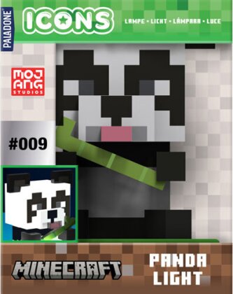 LEUCHTE Panda Minecraft Icon Paladone