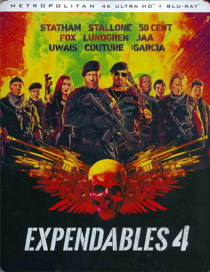 Expendables 4 (2023) (Edizione Limitata, Steelbook, 4K Ultra HD + Blu-ray)  