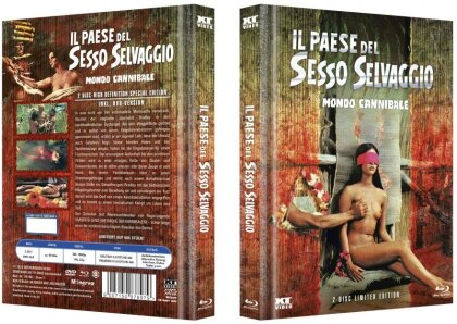 Il paese del sesso selvaggio (1972) (Cover A, Édition Limitée, Mediabook, Uncut, Blu-ray + DVD)