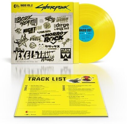 Cyberpunk 2077 Radio 2 - OST (Yellow/Clear Vinyl, LP)
