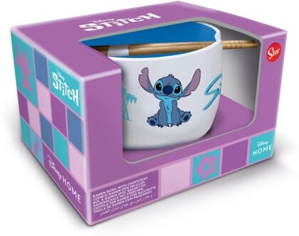 Bol à Ramen - Stitch Assis - Lilo & Stitch - 450 ml