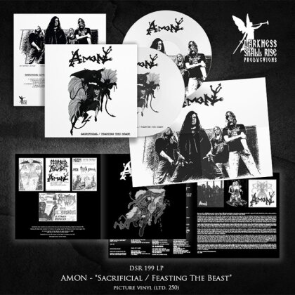 Amon - Sacrificial / Feasting The Beast (Picture Disc, 12" Maxi)