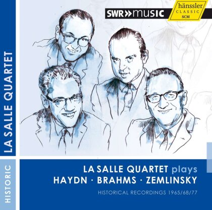 La Salle Quartet, Joseph Haydn (1732-1809), Johannes Brahms (1833-1897) & Alexander von Zemlinsky (1871-1942) - La Salle Quartet plays Haydn - Brahms - Zemlinsky