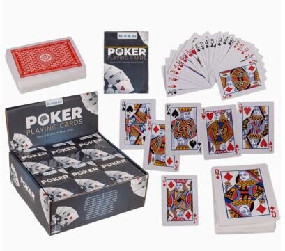 Poker Spielkarten - 54 Karten pro Blatt