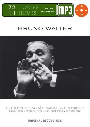 Bruno Walter - Original Recordings - Mp3!!! - 72 Tracks (MP3 CD!)