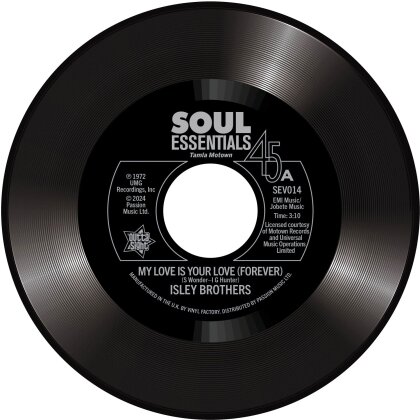 Isley Brothers - My Love Is Your Love/Tell Me It's Just A Rumour (7" Single)