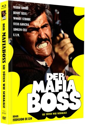 Der Mafiaboss - Sie töten wie Schakale (1972) (Cover F, Limited Edition, Mediabook, Blu-ray + DVD)