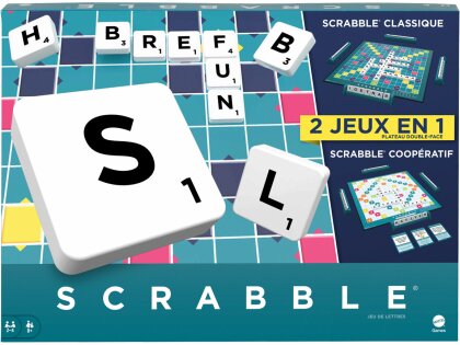 Scrabble 2 en 1, f - französische Version,