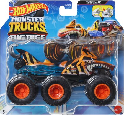 Monster Trucks Big Rigs ass. - 4-fach ass., Abschleppwagen,