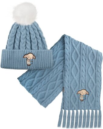 Harry Potter - Dobby Mütze und Schal Set
