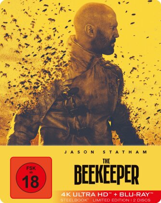 The Beekeeper (2024) (Édition Limitée, Steelbook, 4K Ultra HD + Blu-ray)
