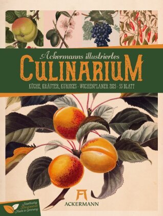 Culinarium - Küche, Kräuter, Kurioses - Vintage Wochenplaner Kalender 2025