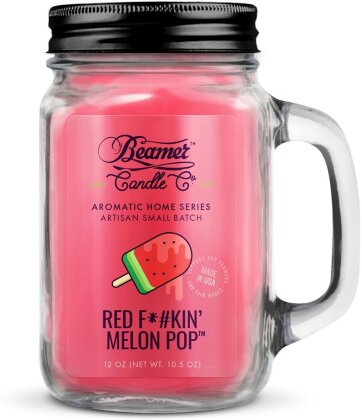 Beamer Candles Co Red F*//kin Melon Pop
