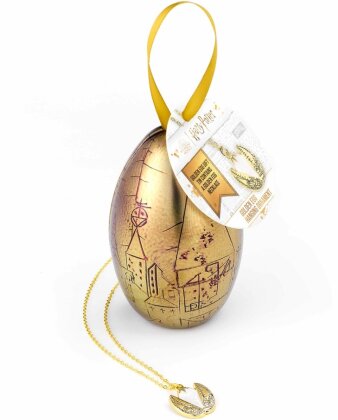 Harry Potter: Golden Egg - Hanging Ornament With Necklace - Gold