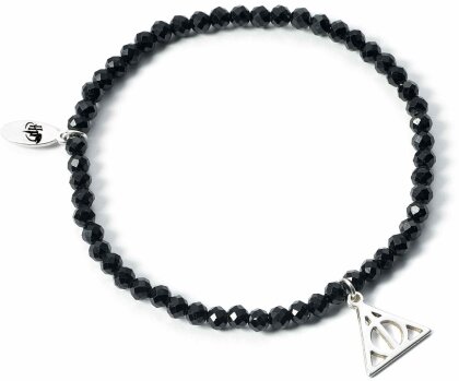 Harry Potter: Deathly Hallows - Crystal Bracelet With Sterling Silver Charm
