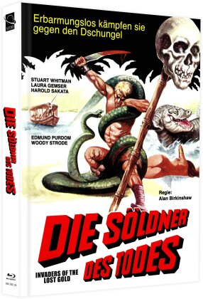 Die Söldner des Todes (1982) (Cover D, Édition Limitée, Mediabook, Blu-ray + DVD)