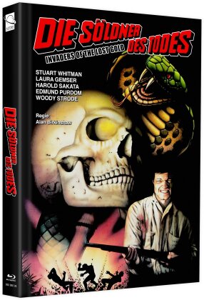 Die Söldner des Todes (1982) (Cover B, Édition Limitée, Mediabook, Blu-ray + DVD)