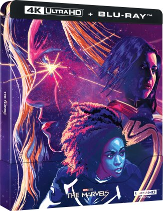 The Marvels (2023) (Limited Edition, Steelbook, 4K Ultra HD + Blu-ray)
