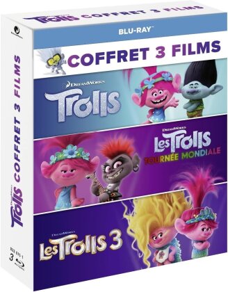 Trolls 1-3 - Coffret 3 Films (3 Blu-ray)