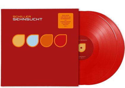 Schiller - Sehnsucht (2024 Reissue, Gatefold, Limited Edition, Red Vinyl, 2 LPs)