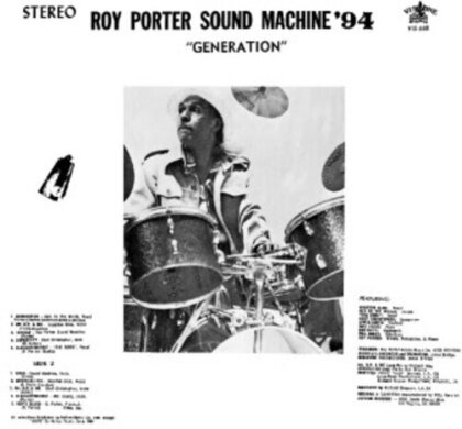 Roy Porter Sound Machine 94 - Generation (2024 Reissue, P-Vine, Japan Edition, LP)