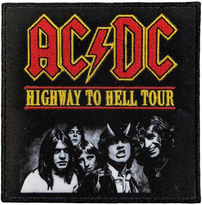 AC/DC Standard Woven Patch - Highway To Hell Tour
