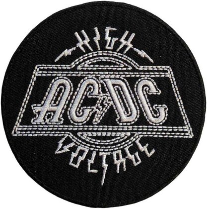 AC/DC Standard Woven Patch - High Voltage