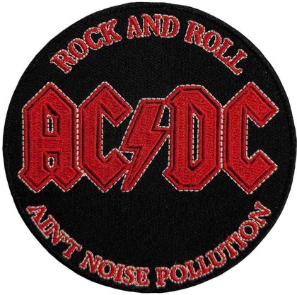 AC/DC Standard Woven Patch - Noise Pollution