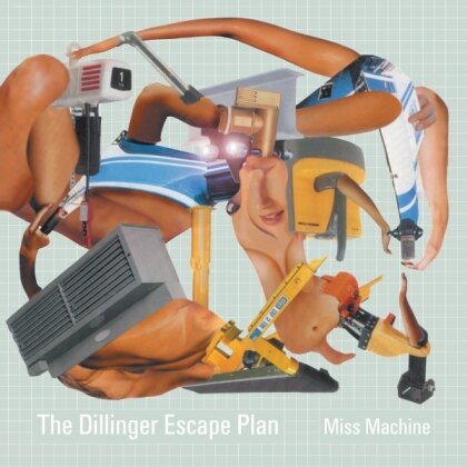 The Dillinger Escape Plan - Miss Machine (2024 Reissue, Relapse, Green, White, Silver with Mustard Vinyl, LP)