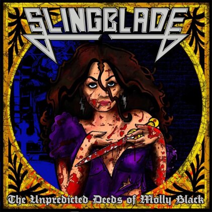 Slingblade - The Unpredicted Deeds Of Molly Black (High Roller Records, Black Vinyl, 2 LPs)