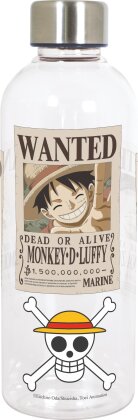 Bouteille Plastique - Luffy Wanted - One Piece - 850 ml