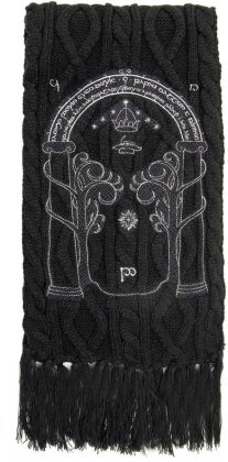Herr der Ringe Schal Gate of Moria 190 cm
