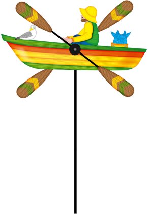 Windspiel Paddle Spinner Old - Salty, Höhe 118 cm, Breite 55cm,