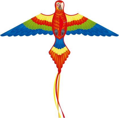 Drachen Parrot Kite - 152x96 cm, ab 5 Jahren,