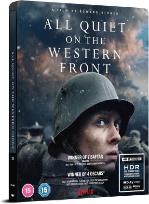 All Quiet on the Western Front (2022) (Édition Limitée, Steelbook, 4K Ultra HD + Blu-ray)
