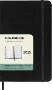 MOLESKINE® Taschenagenda Weekly, schwarz - Jahrgang 2025