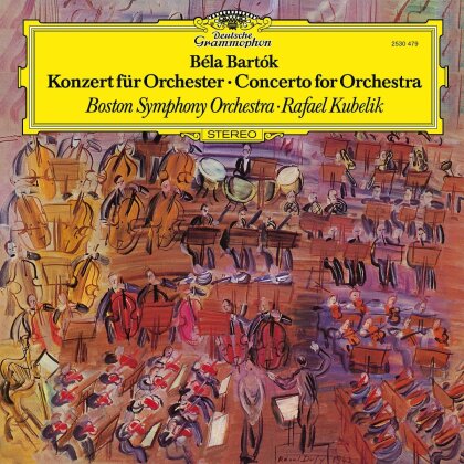 Béla Bartók (1881-1945), Rafael Kubelík & Boston Symphony Orchestra - Concerto For Orchestra (LP)