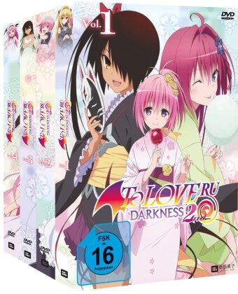 To Love Ru - Darkness 2nd - Vol. 1-4 (Bundle, Gesamtausgabe, 4 DVDs)
