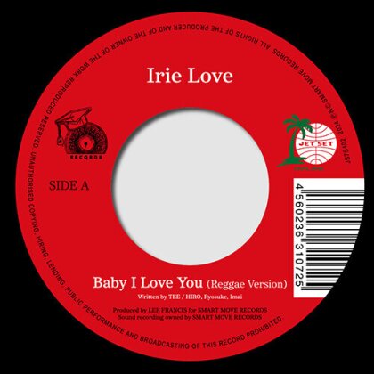 Irie Love - Baby I Love You (Japan Edition, 7" Single)