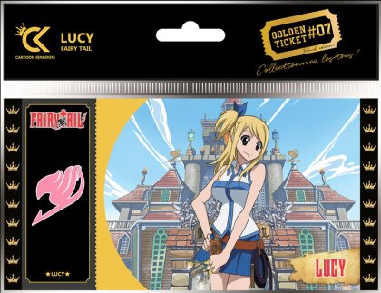 Fairy Tail: Lucy Heartfilia V.2 - Sammlerticket - Golden Tickets Black Edition 2000pcs Limited