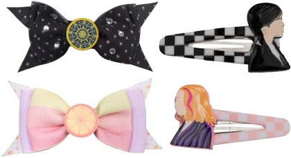 Wednesday Haarschmuck 4er-Pack