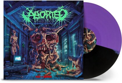 Aborted - Vault Of Horrors (Gatefold, Purple/Black Split Vinyl, LP)